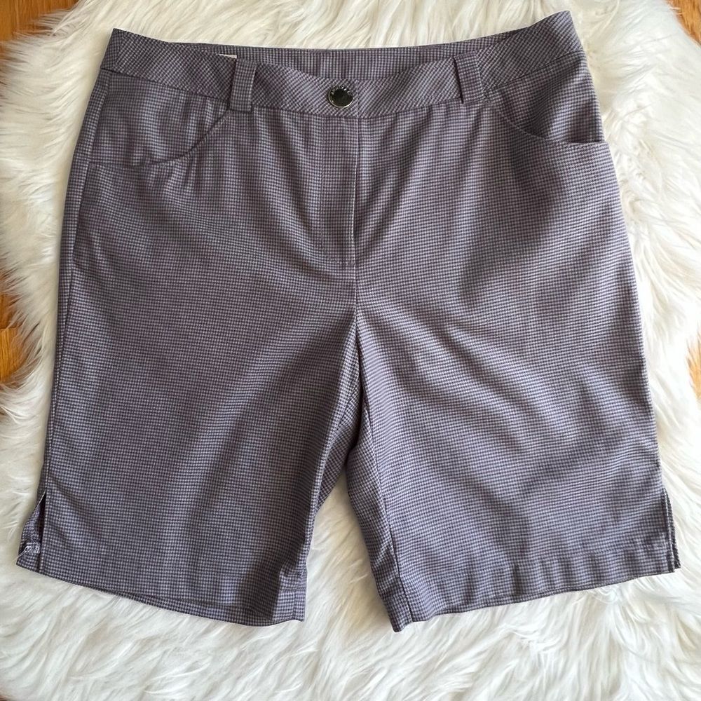 Women’s Annika Cutter & Buck Plaid Shorts Size 12